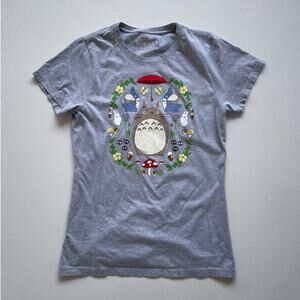 Studio Ghibli My Neighbor Totoro Heather Gray Baby T-Shirt / M / Japan Animation